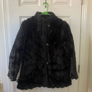 Vintage Wiman Faux Fur Coat